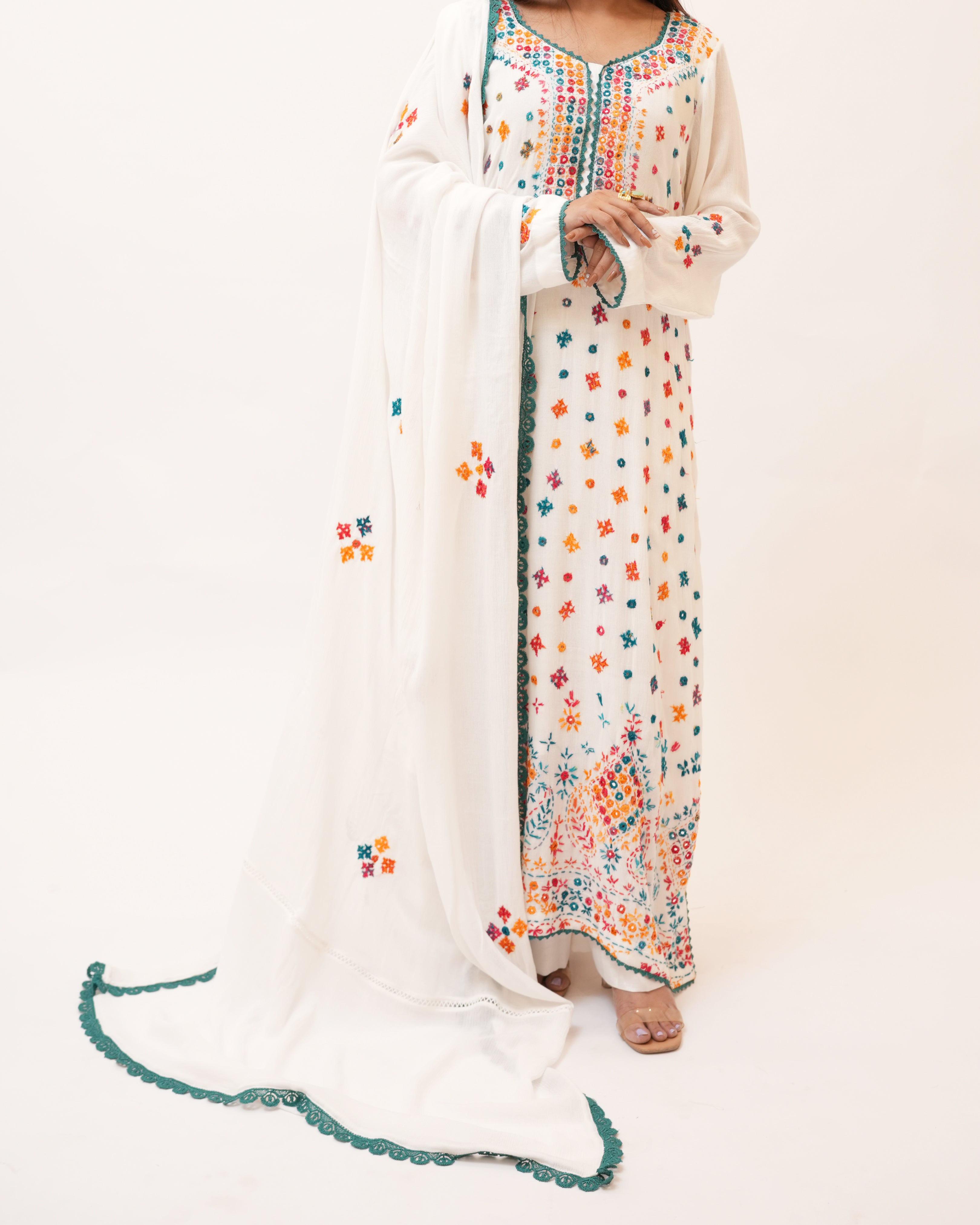 Heavy Hand Embroidery  3 pcs