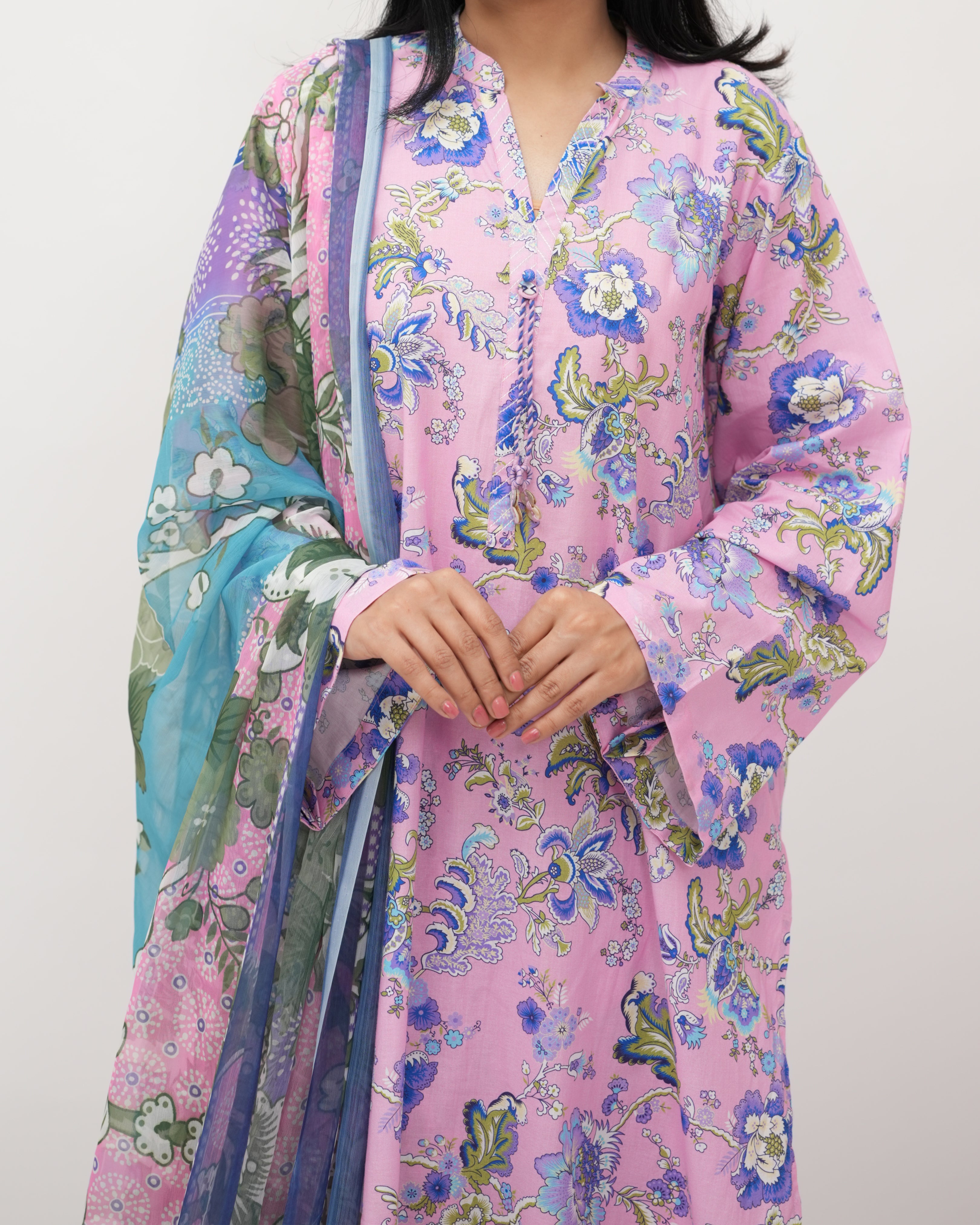 Cambric Lawn 3pcs Suit