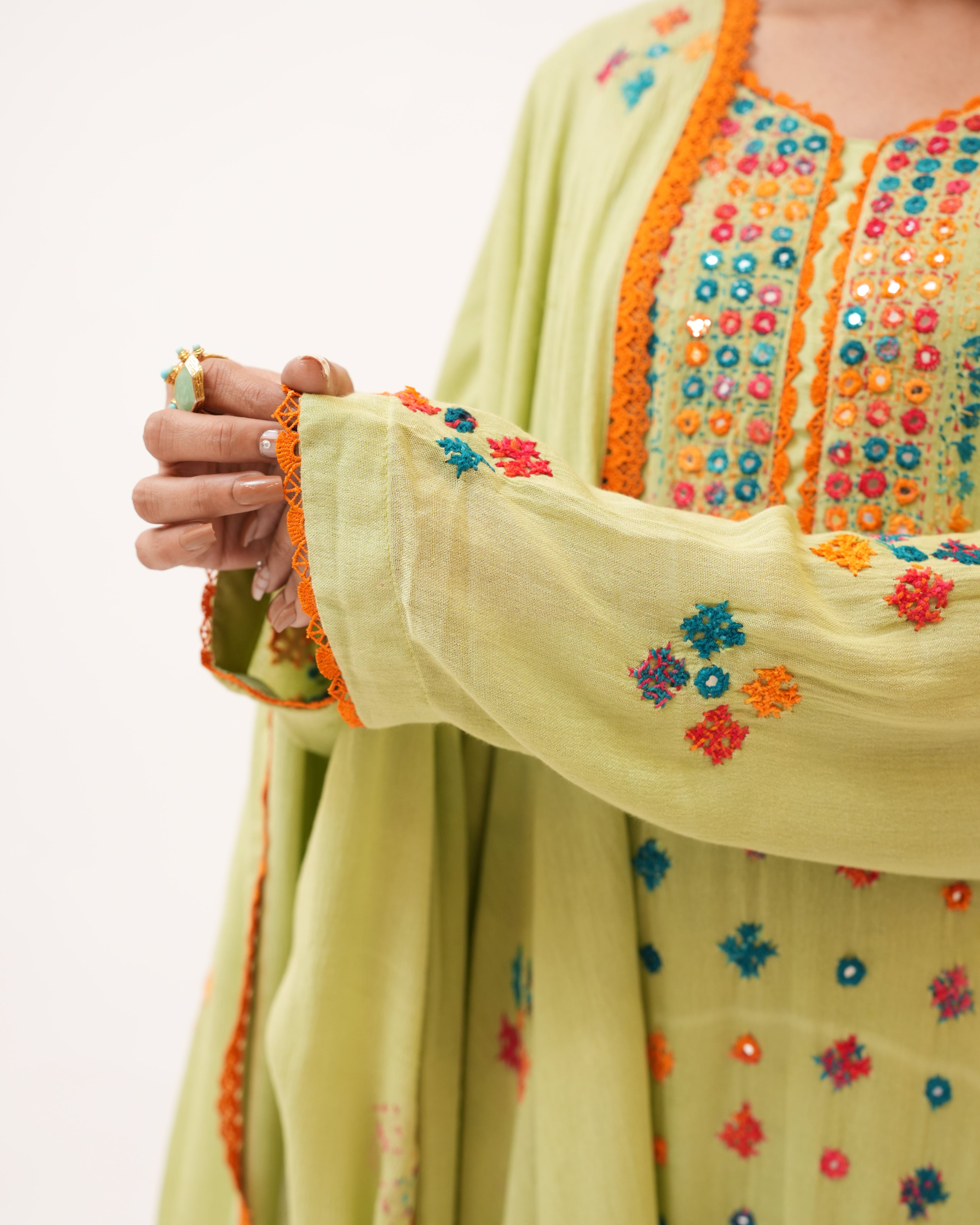 Heavy Hand Embroidery  3 pcs