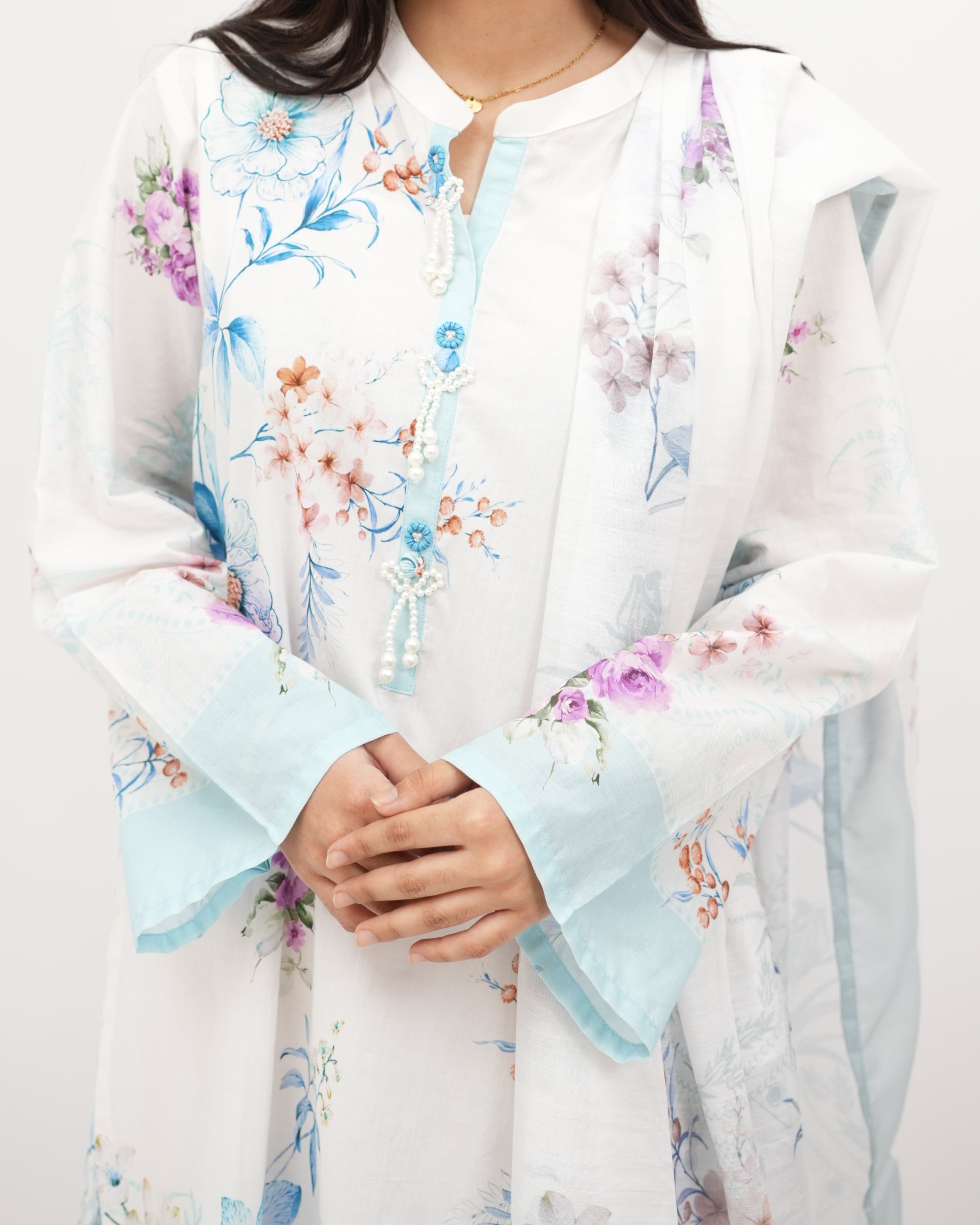 Cambric Lawn 2pcs Suit