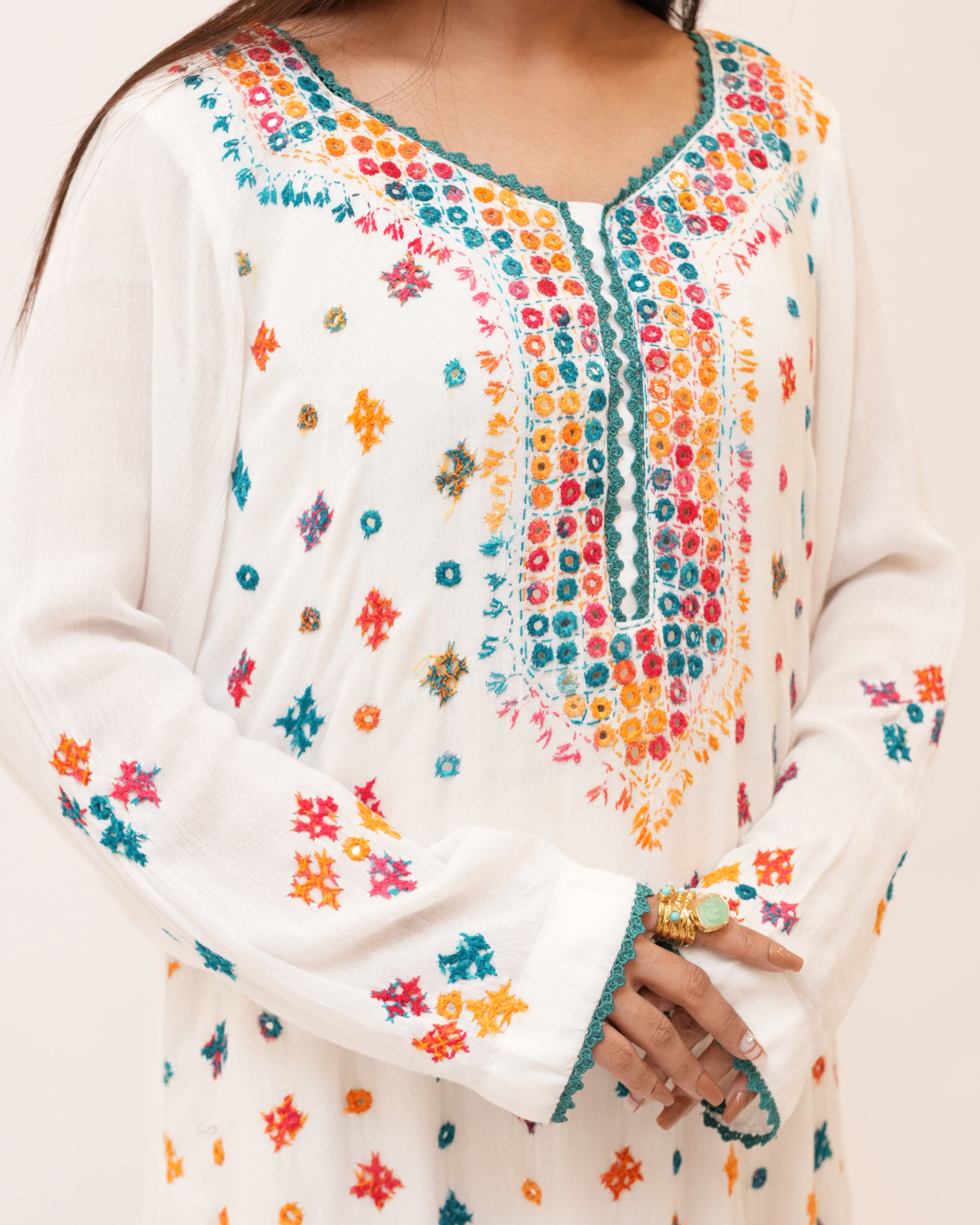 Heavy Hand Embroidery  3 pcs