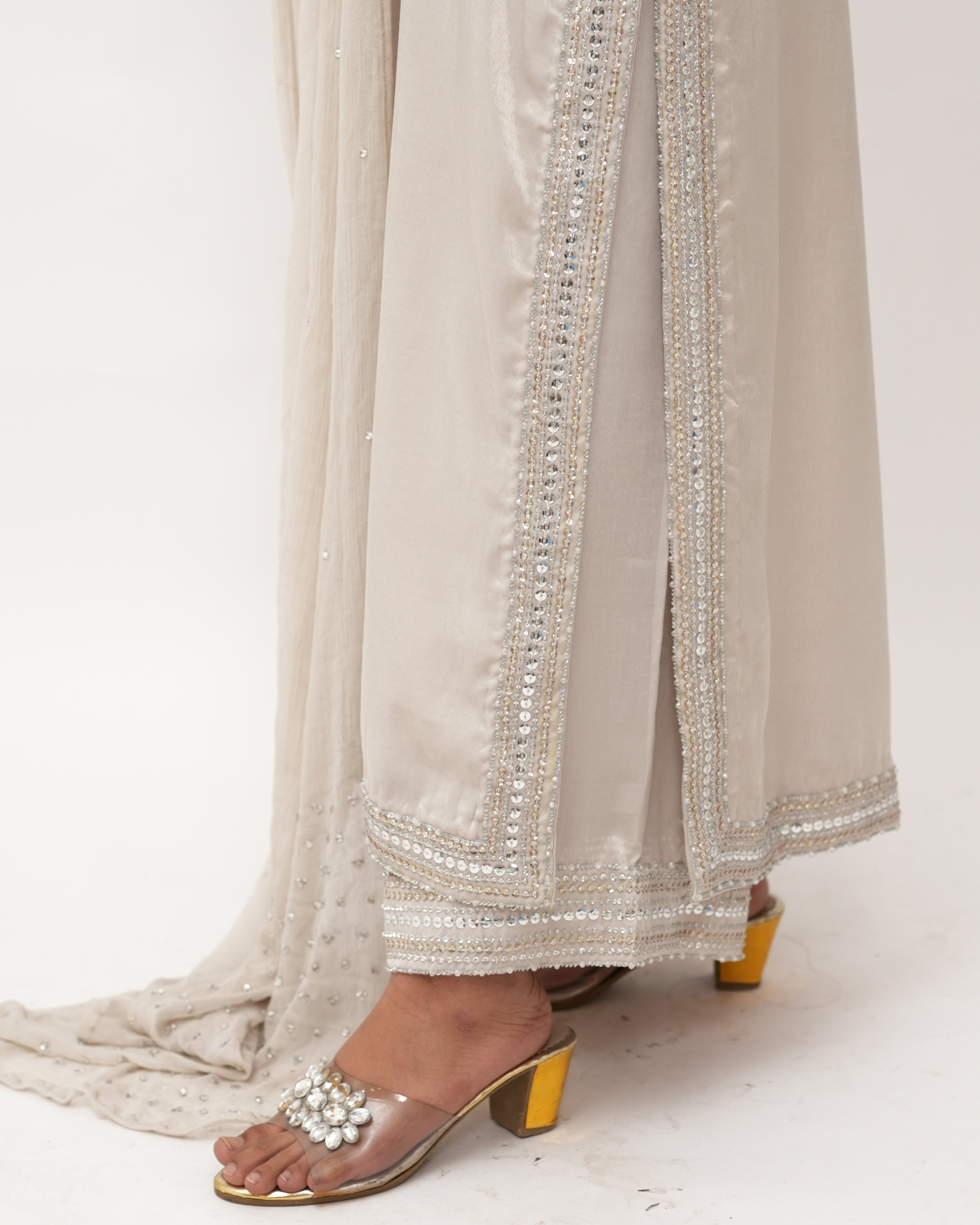 Hand Embroidery 3 Pcs Suit