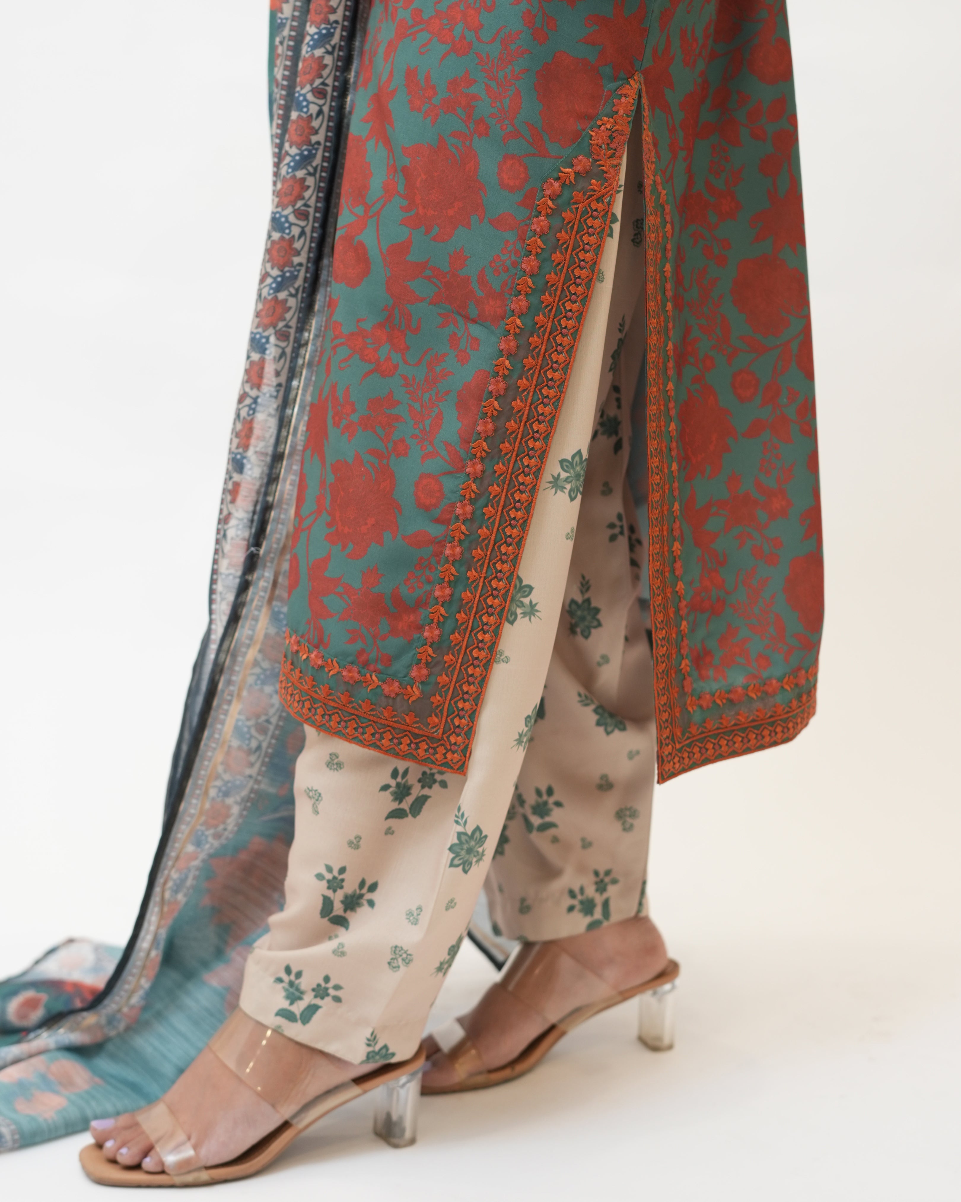 Printed Swiss Lawn 3 pcs