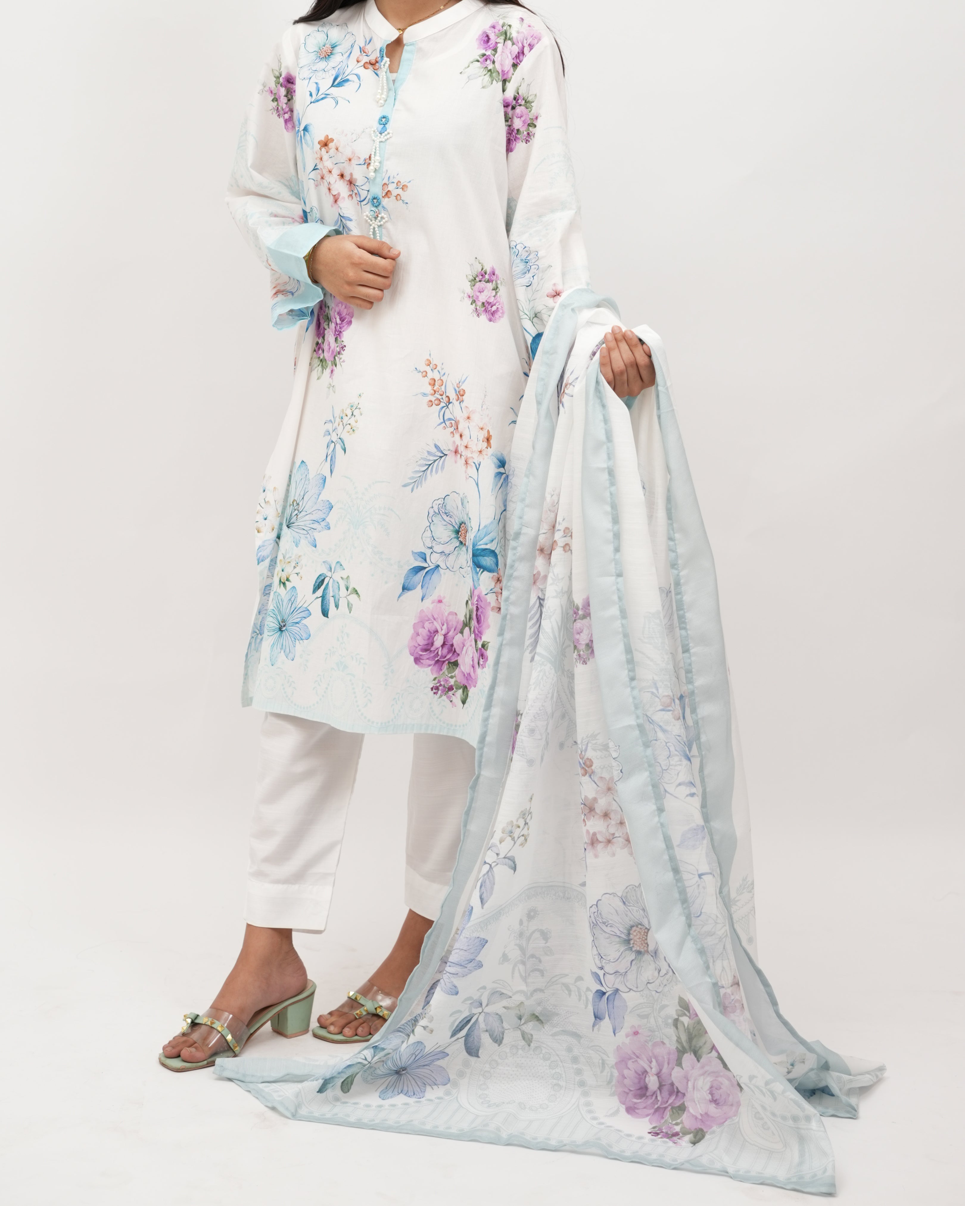 Cambric Lawn 2pcs Suit