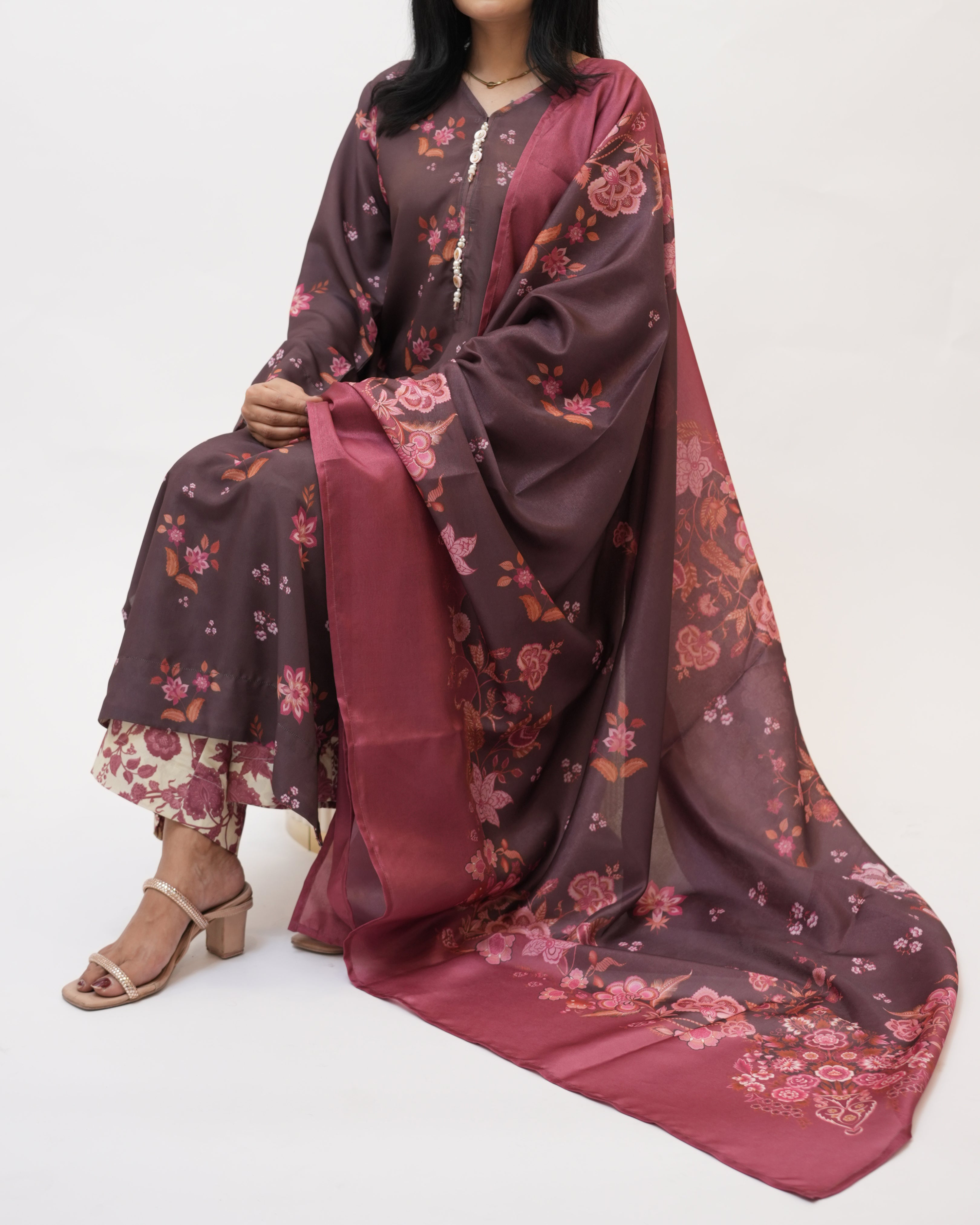Printed Swiss Lawn 3 pcs