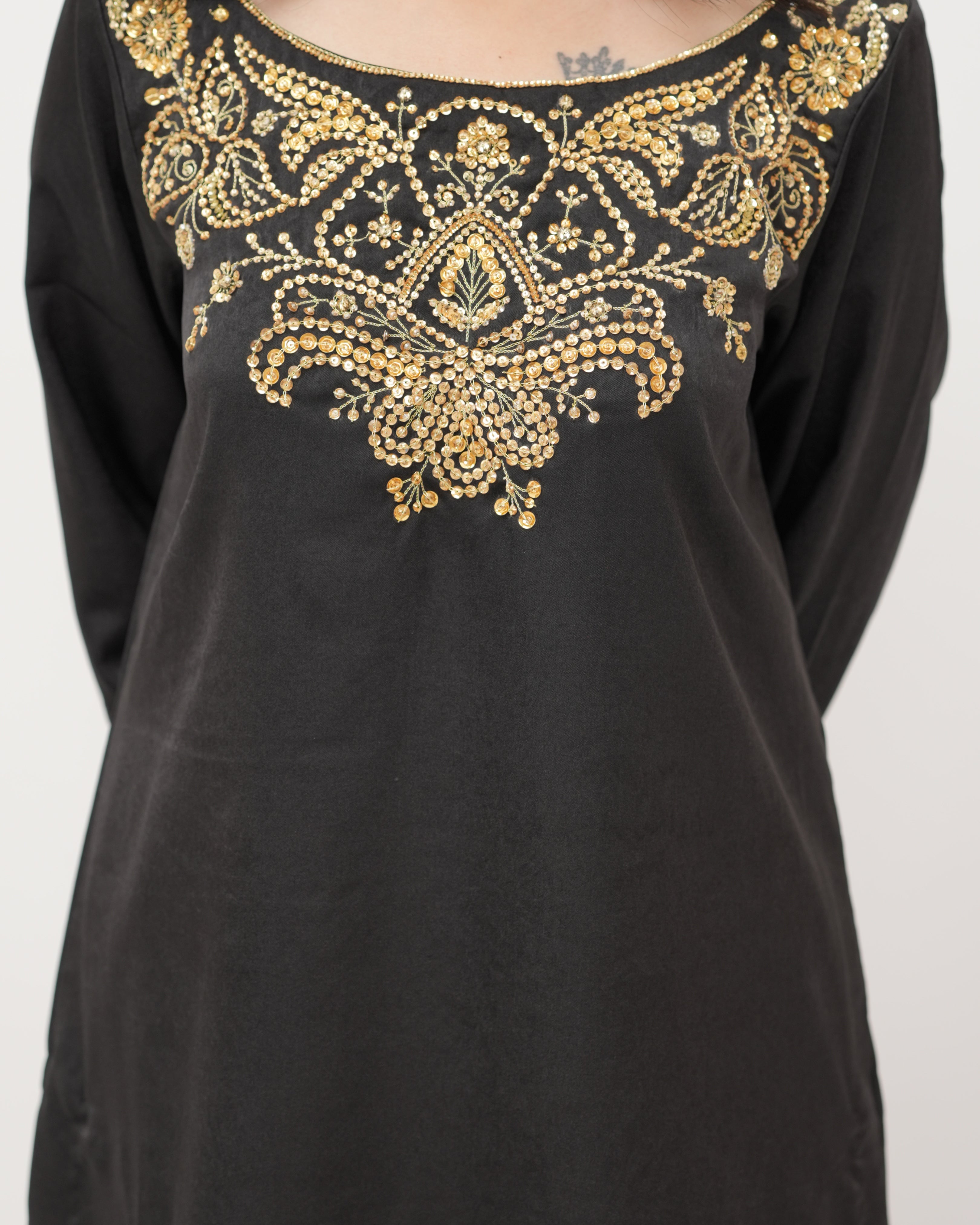 Hand Embroidery 3 Pcs Suit