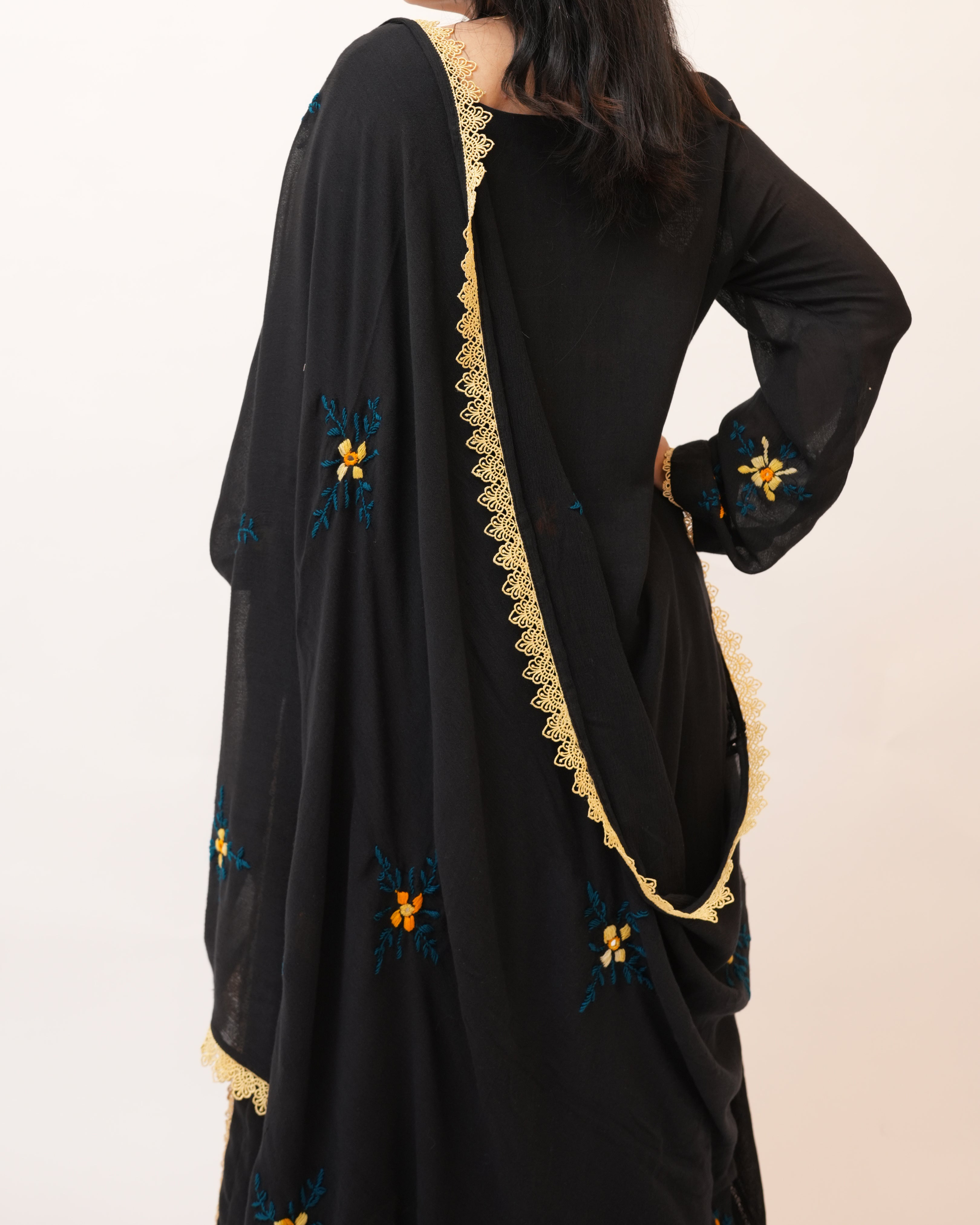 Heavy Hand Embroidery  3 pcs