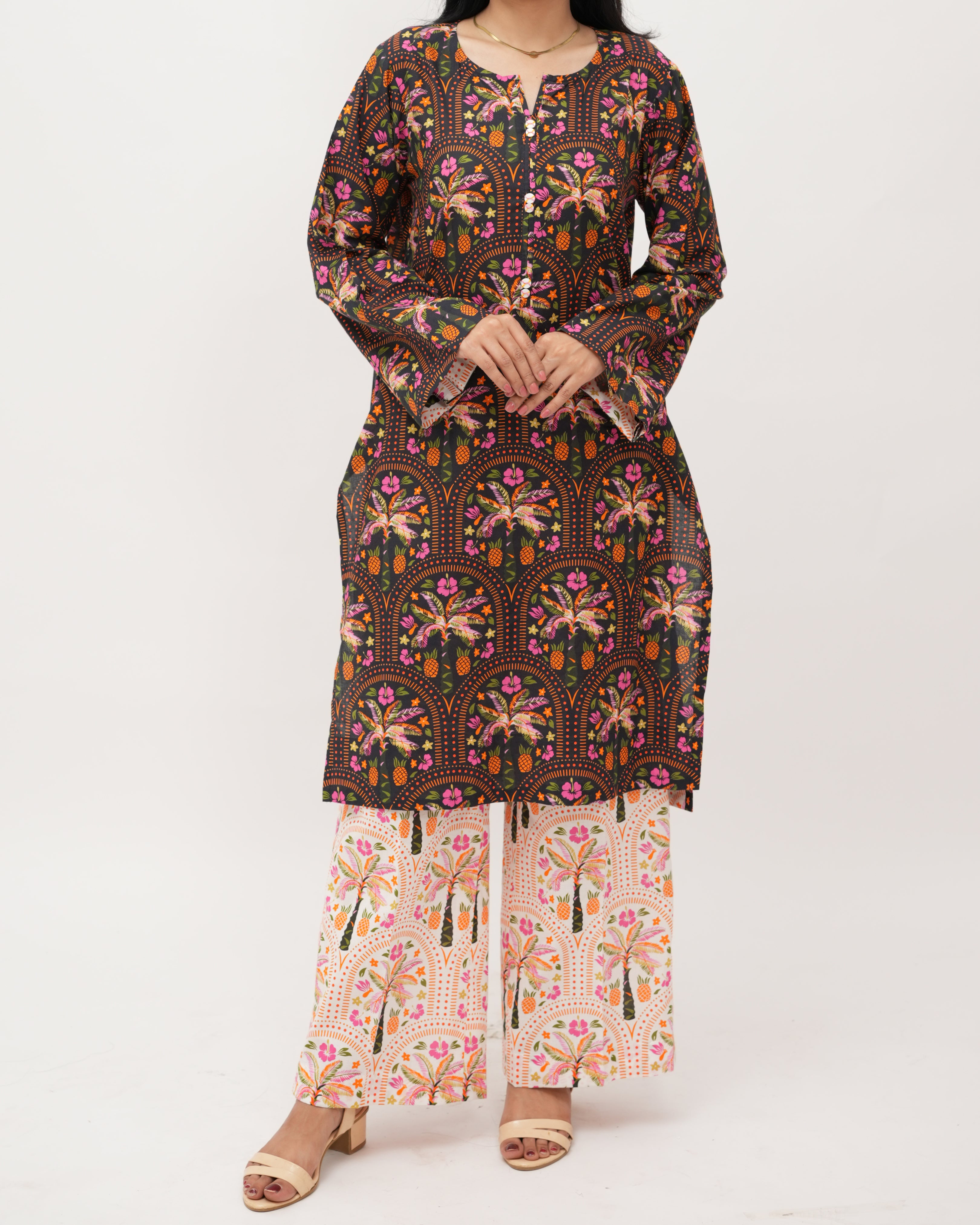Cambric Lawn 2 Pcs Suit