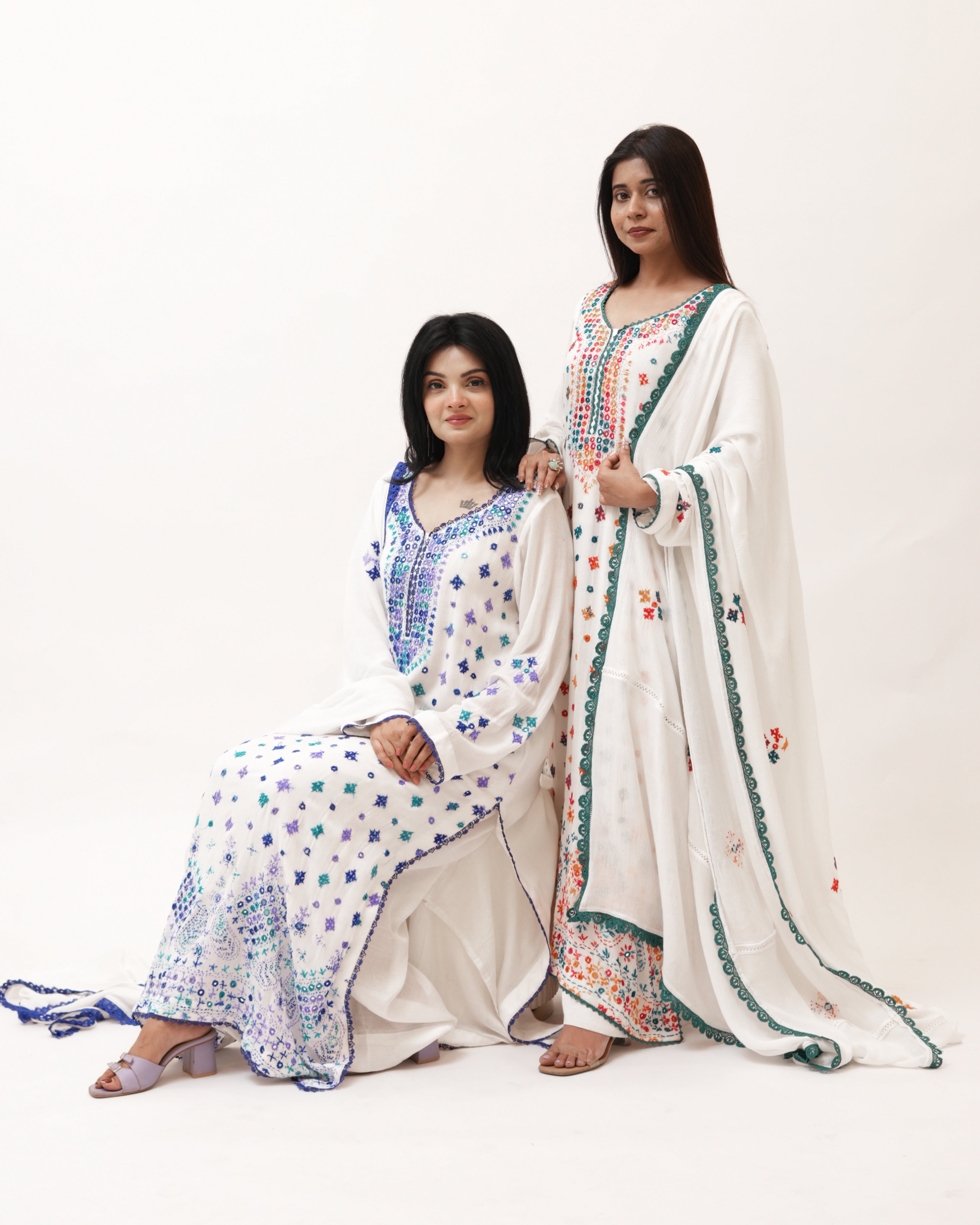 Heavy Hand Embroidery  3 pcs