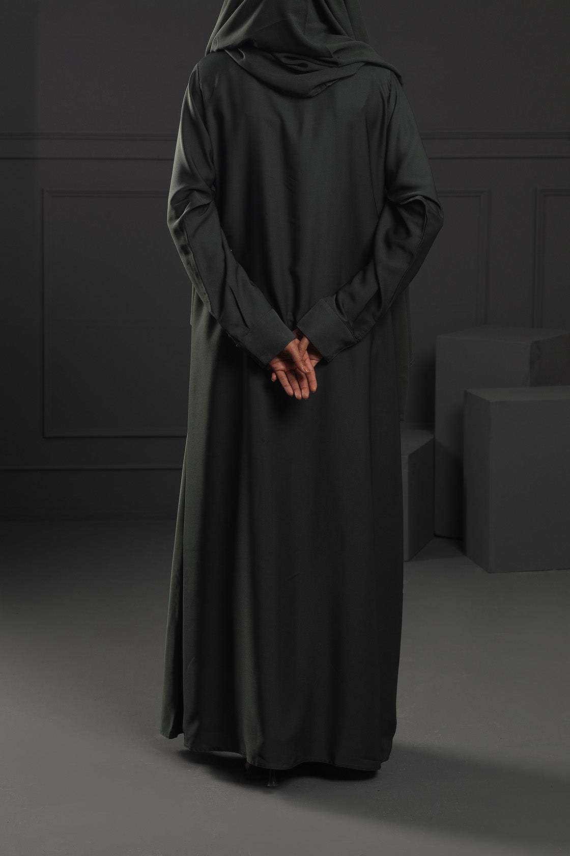 Abaya Emerald Green