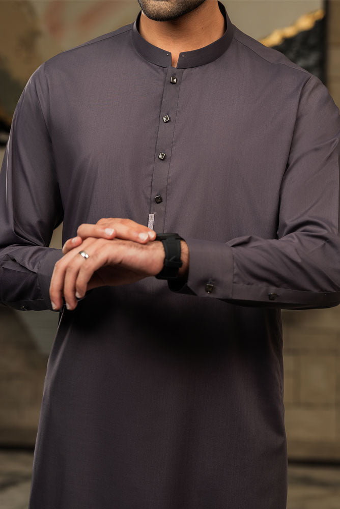 Men Fog grey Premium Kurta Pajama