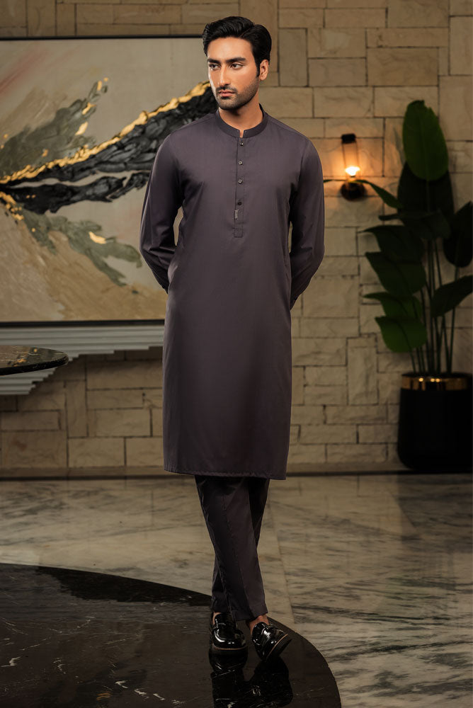 Men Fog grey Premium Kurta Pajama