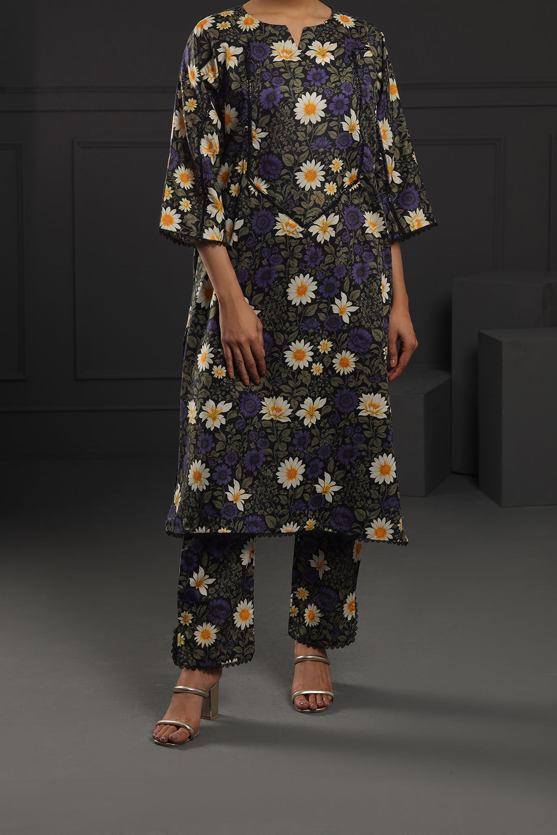 Floral Lawn 2pc