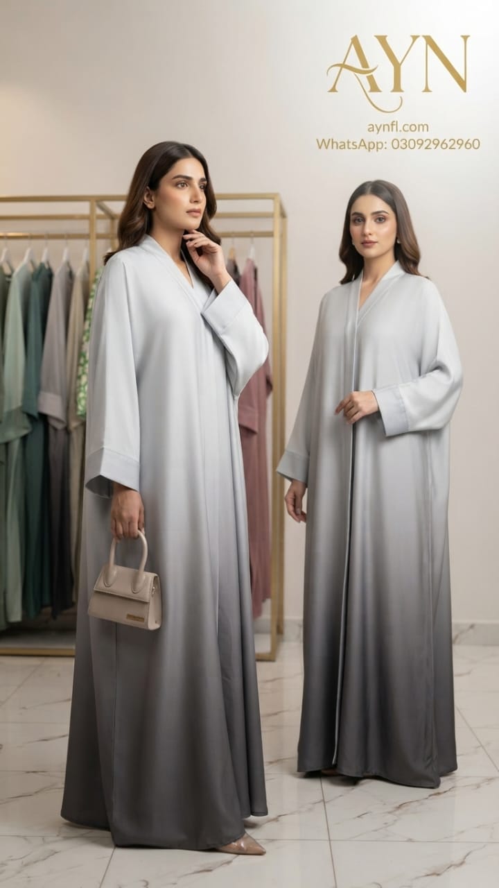 Tie & Dye Abaya By AYN