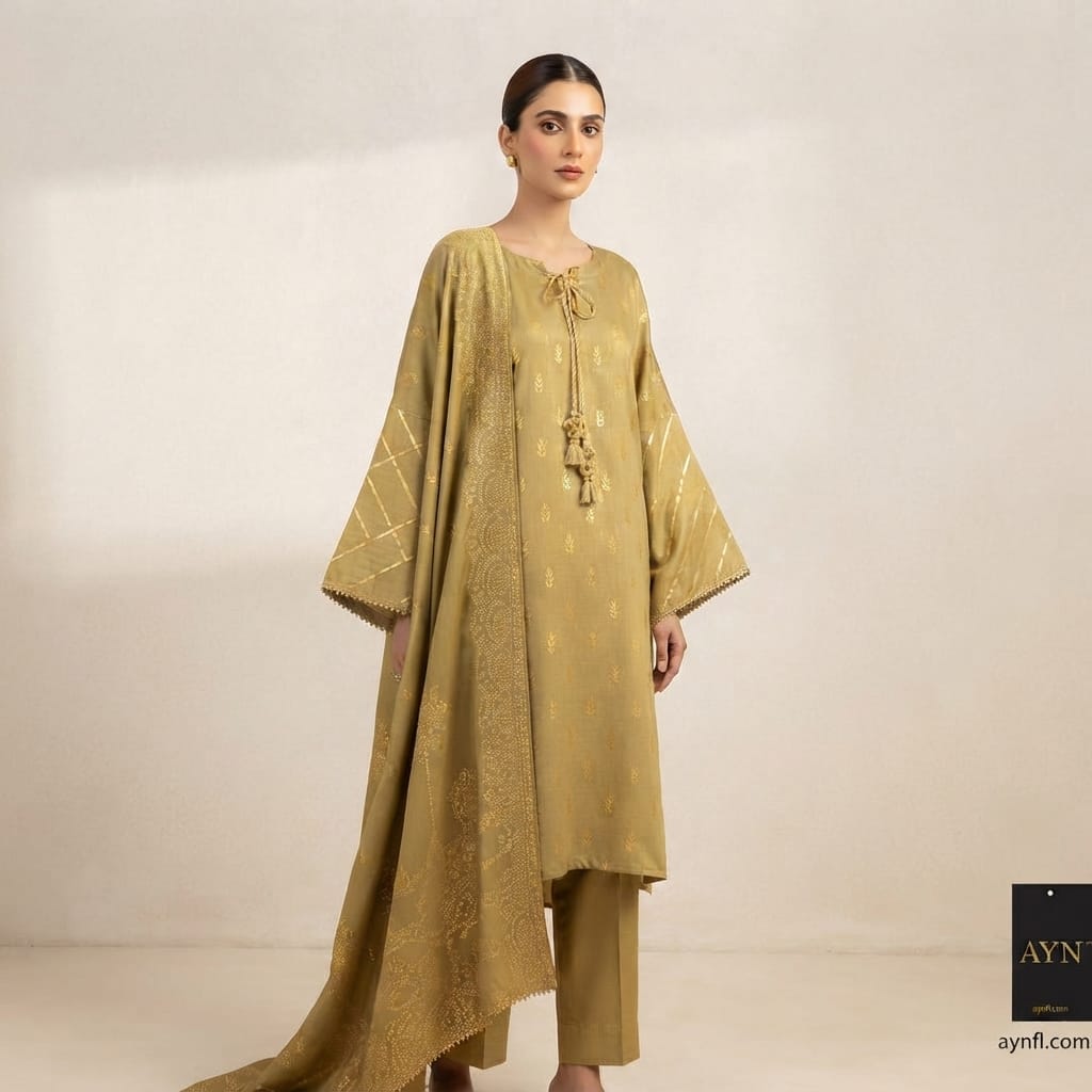 Zari LAwn 3PcsBy AYN