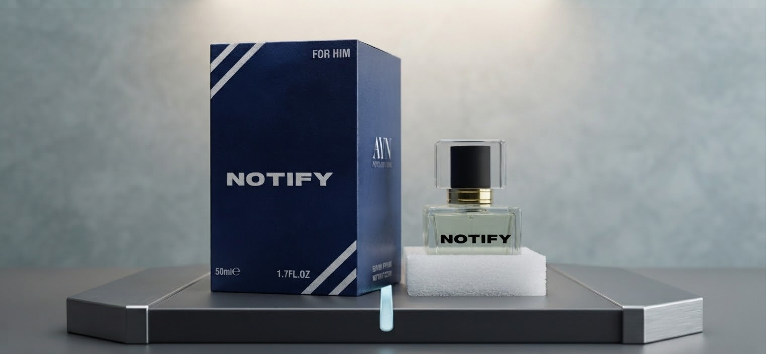 Notify Perfume 50ML By AYN For Him"