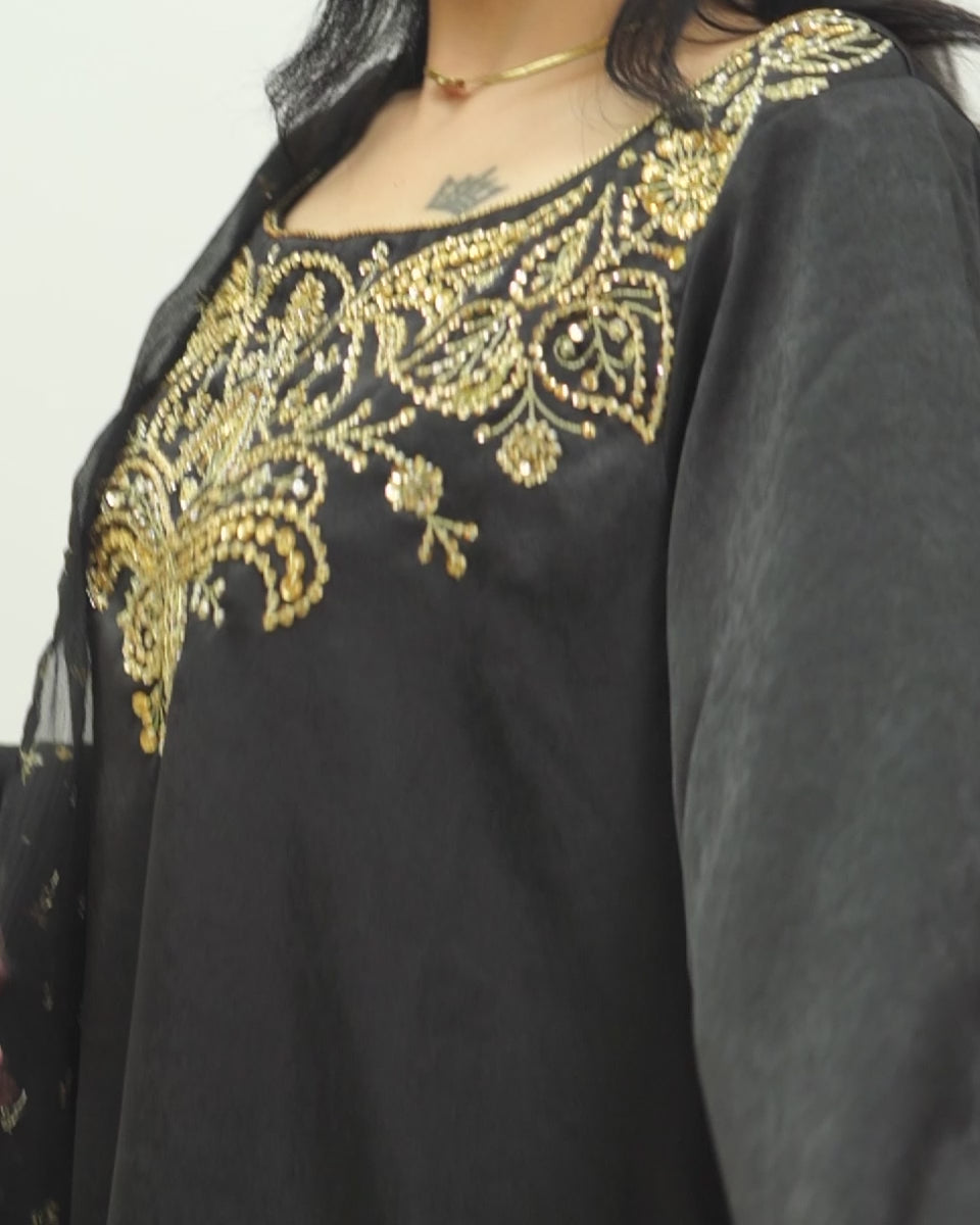 Hand Embroidery 3 Pcs Suit