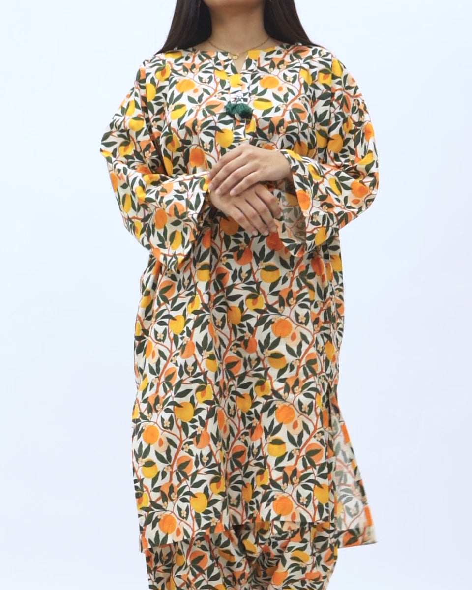 Cambric Lawn 2pcs Suit