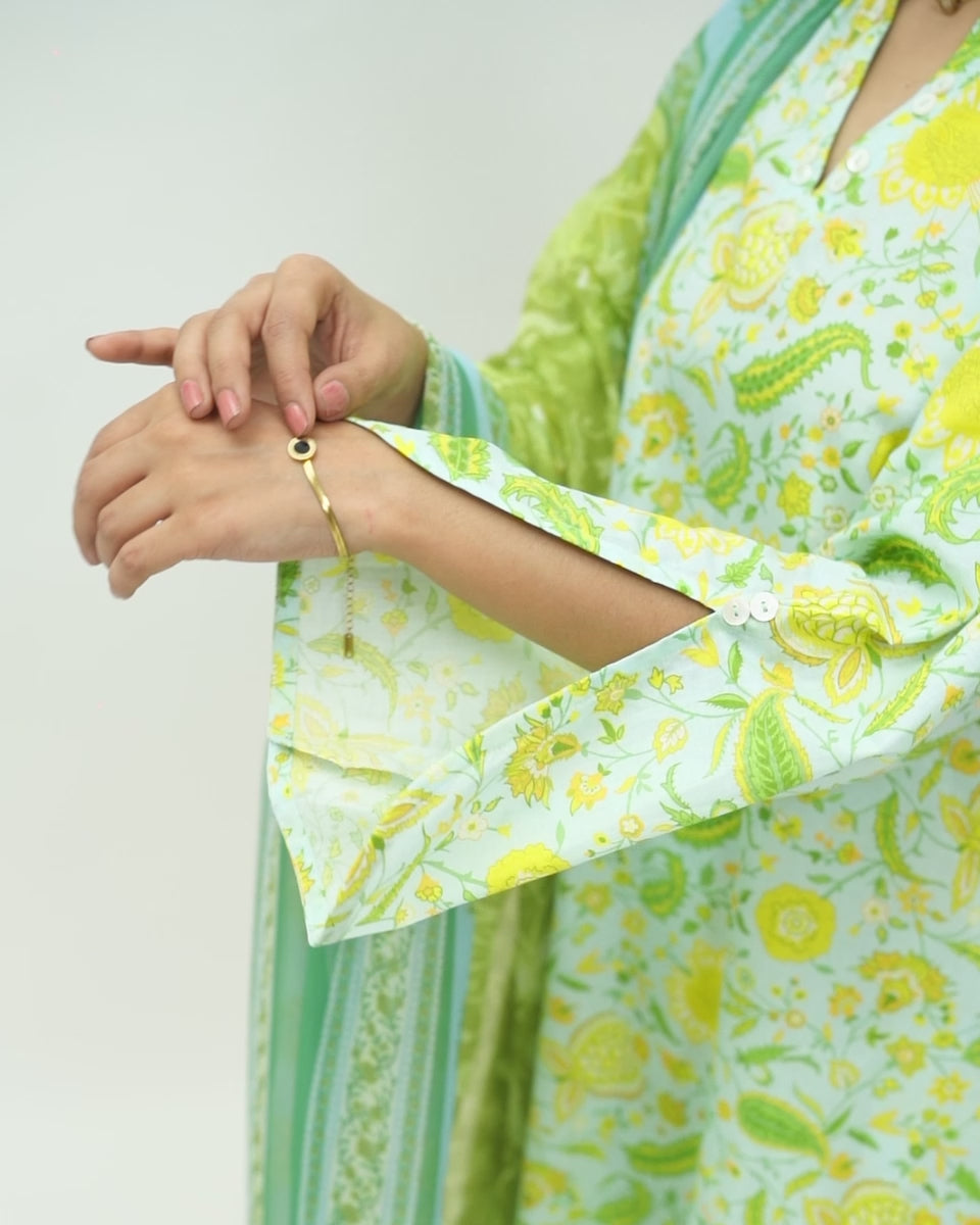 Cambric Lawn 3pcs Suit